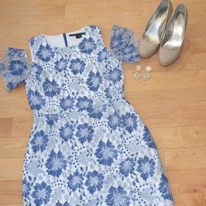 French Connection Cold Shoulder Dress, Size 4, EUC